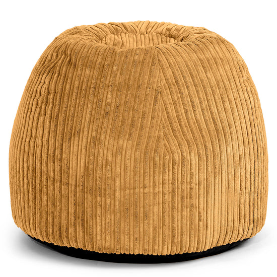 Schminktisch-Pouf-Hocker - Cord Goldhonig 02