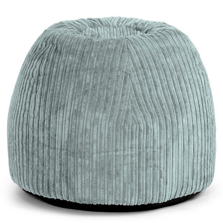 Schminktisch-Pouf-Hocker - Cord Mintgrün 02