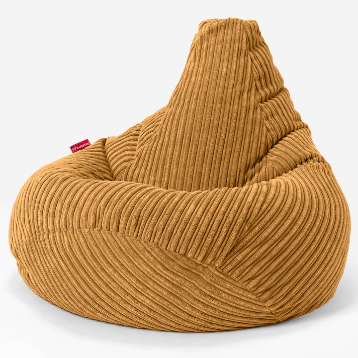 Gaming Sitzsack Sessel - Cord Goldhonig 02