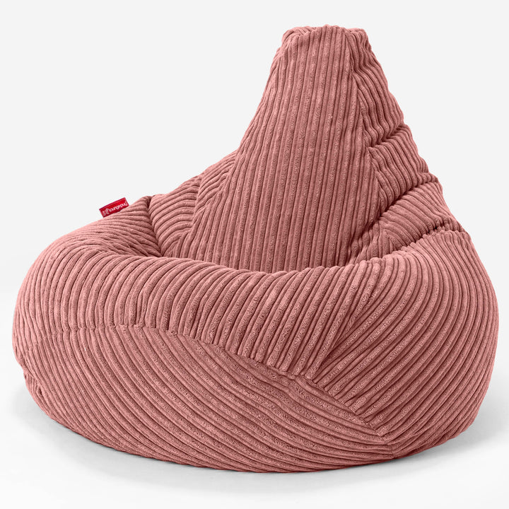 Gaming Sitzsack Sessel - Cord Pfirsich 02
