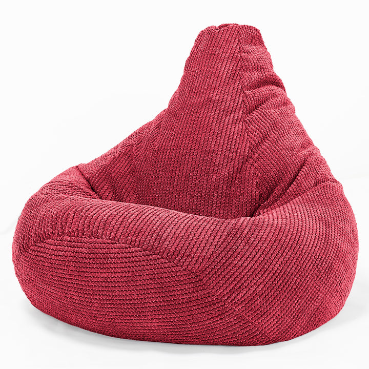 Gaming Sitzsack Sessel - Pom-Pom Pastellrot 02