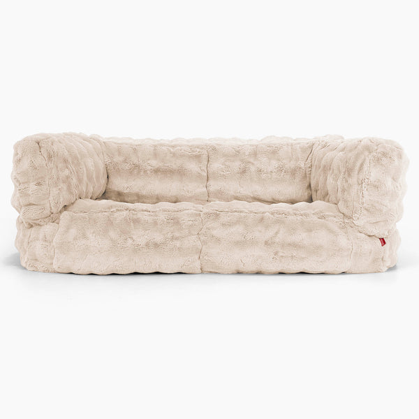 2-Sitzer Albert Sitzsacksofa Ersatz Bezug - Bubble Pelz 01