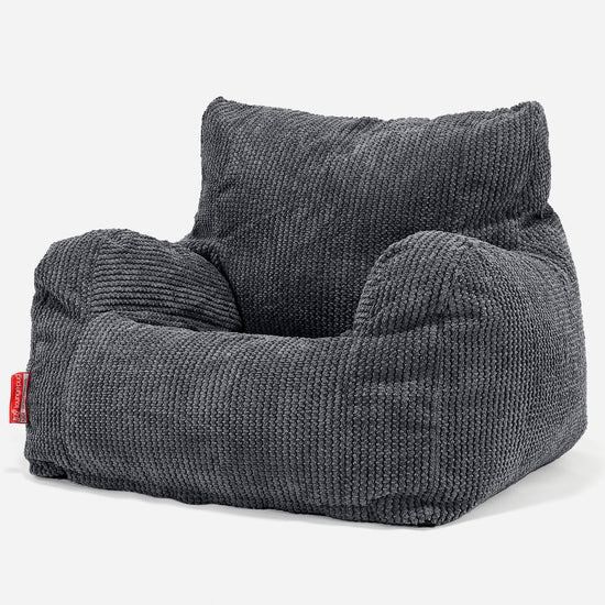 Josephine Sitzsack Ohrensessel - Pom-Pom Schwarz 01