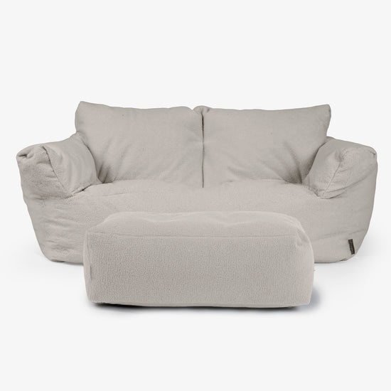 Josephine Sitzsack Sofa - Bouclé Elfenbein 02