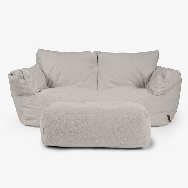 Josephine Sitzsack Sofa - Bouclé Elfenbein 02