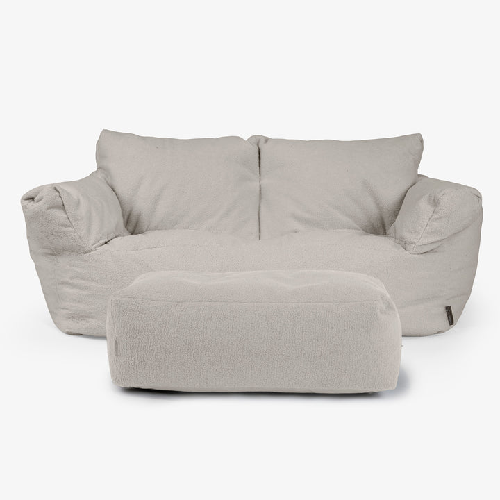 Josephine Sitzsack Sofa - Bouclé Elfenbein 02