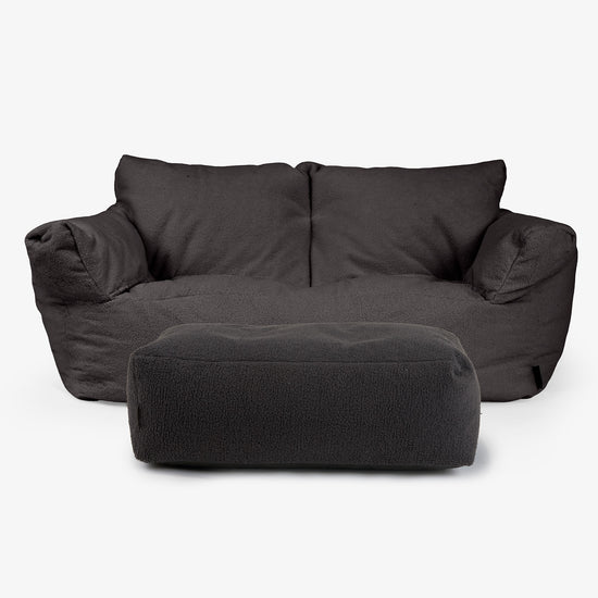 Josephine Sitzsack Sofa - Bouclé Graphitgrau 02