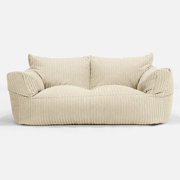 Josephine Sitzsack Sofa - Cord Creme 01