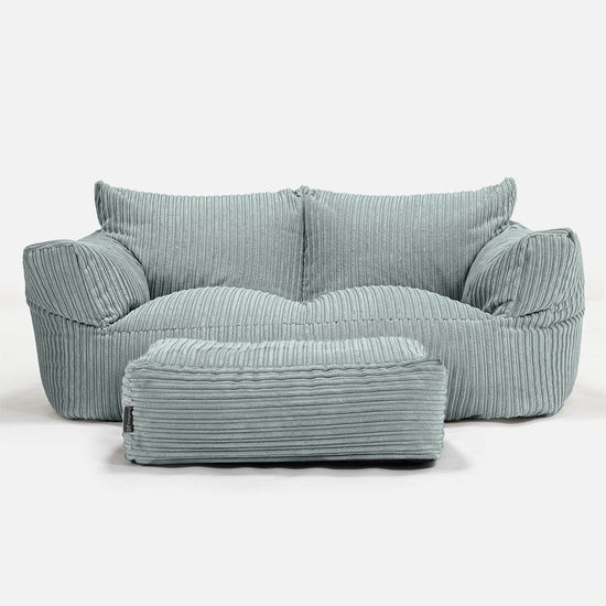 Josephine Sitzsack Sofa - Cord Mintgrün 02