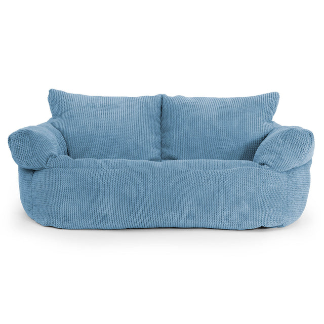 Josephine Sitzsack Sofa - Pom-Pom Himmelblau 01