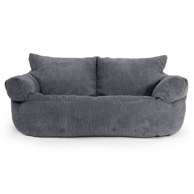 Josephine Sitzsack Sofa - Pom-Pom Schwarz 01