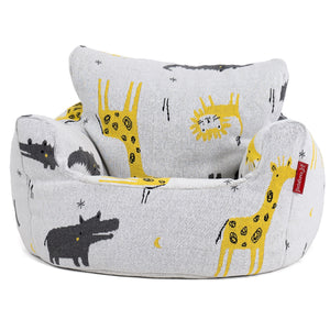 Klein Kindersessel Sitzsack 1-3 jahren - Gestrickte Safari