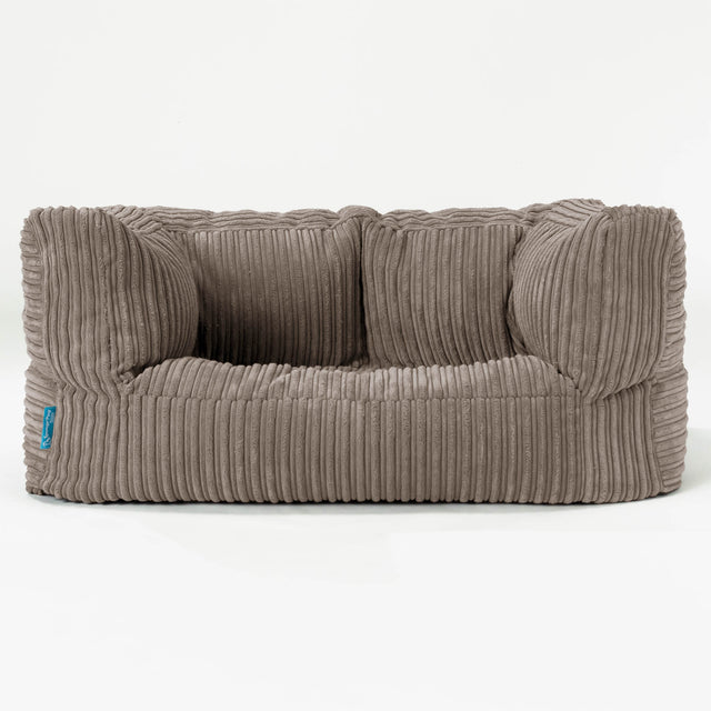 Kindersofa Albert 2-6 jahren - Cord Beigegrau 01