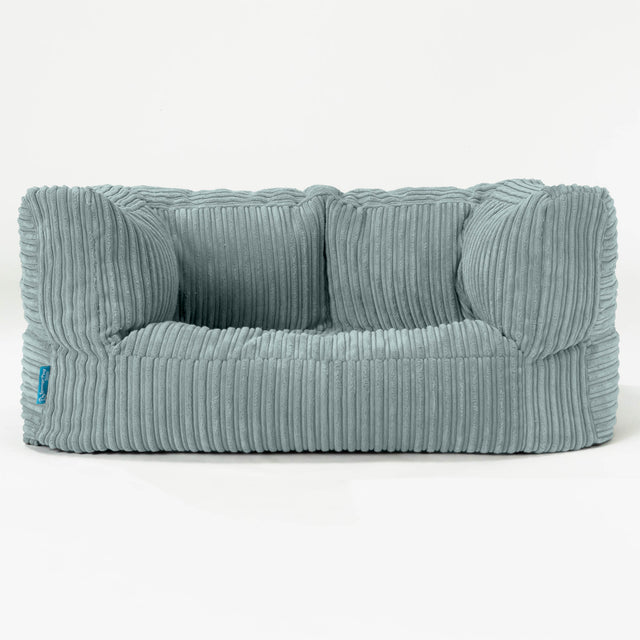 Kindersofa Albert 2-6 jahren - Cord Mintgrün 01