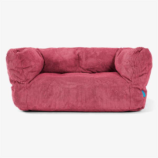 Kindersofa Albert 2-6 jahren - Pom-Pom Pastellrot 01