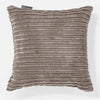 Dekokissen / Sofa Kissenbezug 47 x 47cm - Cord Beigegrau 01