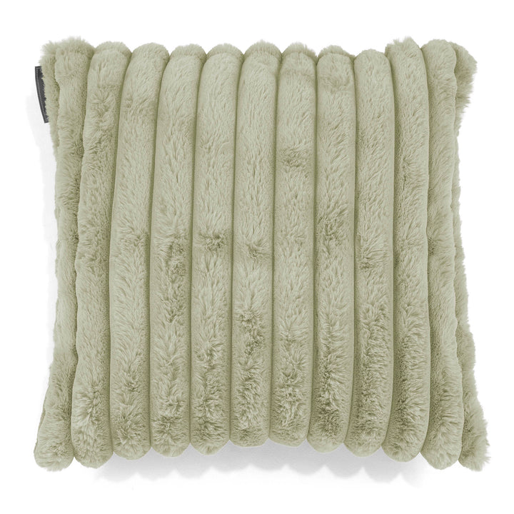 Lounge Pug Kissen 47 x 47cm Ultra Plüsch Cord Salbeigrün Sofakissen– Big Bertha Original DE