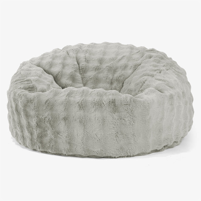 Mammoth Sofa Sitzsack XXL - Bubble Pelz Salbeigrün 01