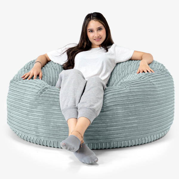 Mammoth Sofa Sitzsack XXL - Cord Mintgrün 01