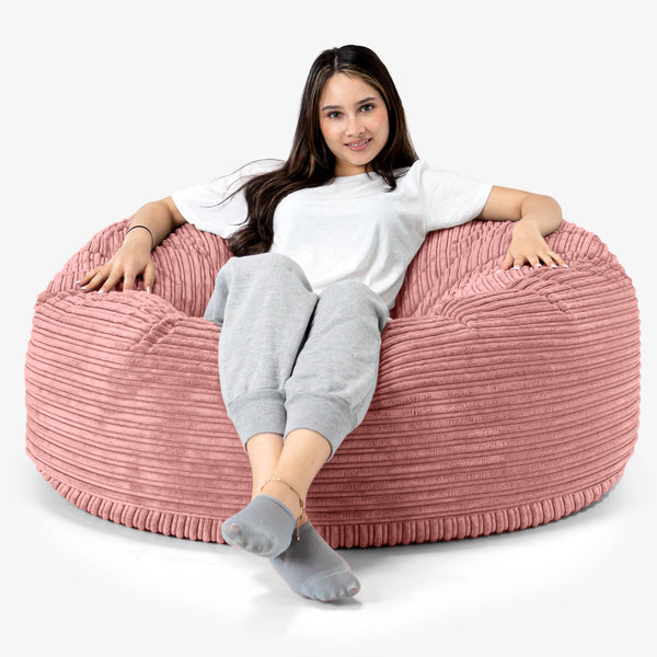 Mammoth Sofa Sitzsack XXL - Cord Pfirsich 01
