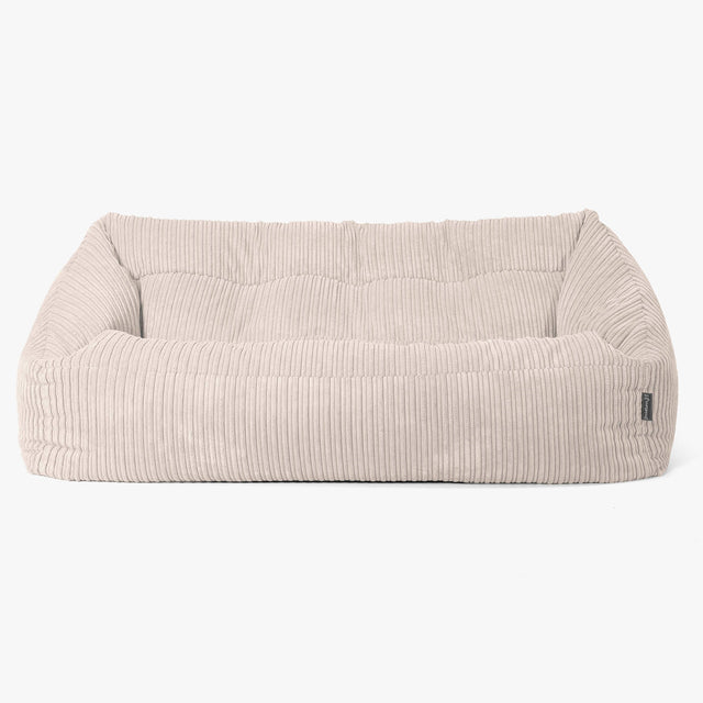 Maya Sitzsack Sofa - Cord Creme 01