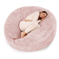 Ultra Plüsch Cord Pastellrosa