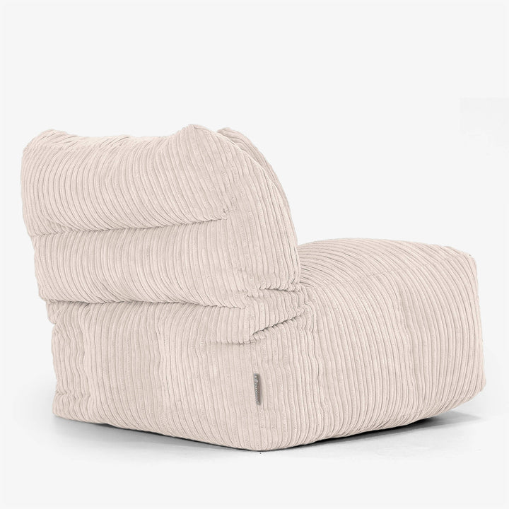 Modulares Sofa Sitzsack, Linkes Eckteil - Cord Elfenbein 03