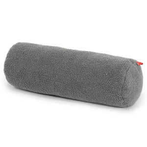 Nackenrolle Dekokissen / Sofa Kissenbezug 20 x 55cm - Bouclé Grau