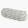 Nackenrolle Dekokissen / Sofa Kissenbezug 20 x 55cm - Ultra Plüsch Cord Salbeigrün 01