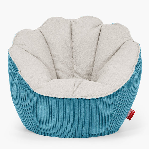 Natalia Sacco Sitzsack Stuhl Ersatz Bezug - Bouclé & Cord 01