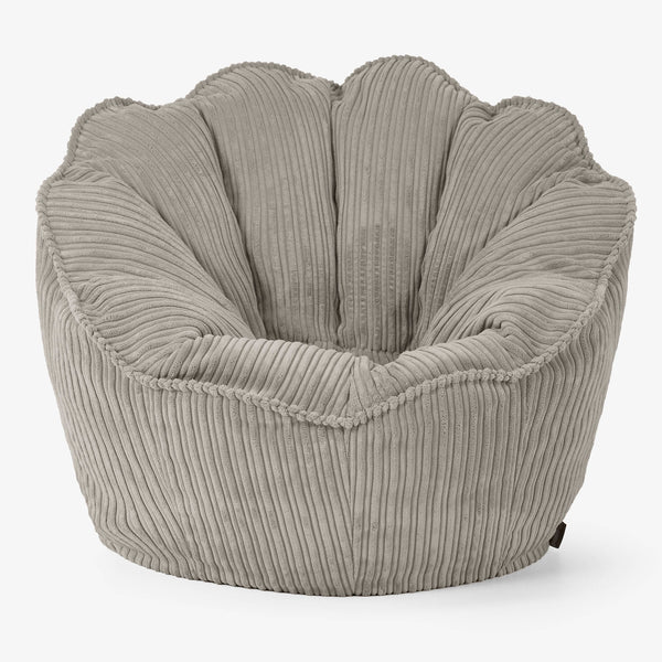 Natalia Sacco Sitzsack Stuhl - Cord Nerzfarben 01