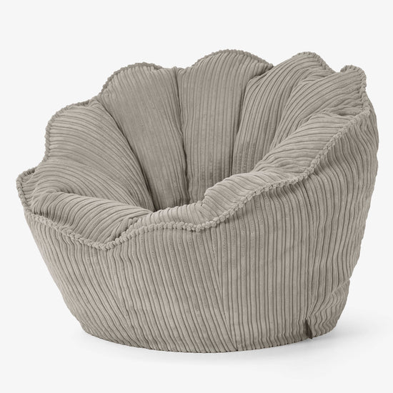 Natalia Sacco Sitzsack Stuhl - Cord Nerzfarben 02