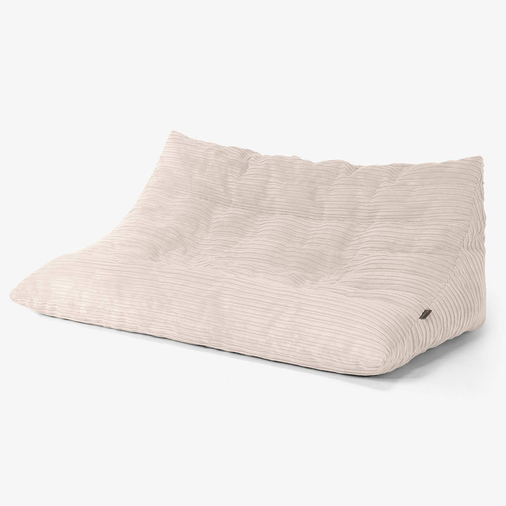 Noah Sitzsack-Bodensofa - Cord Elfenbein 02