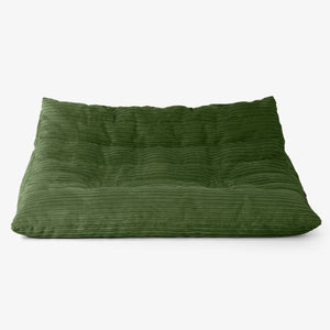 Noah Sitzsack-Bodensofa - Cord Nadelwaldgrün