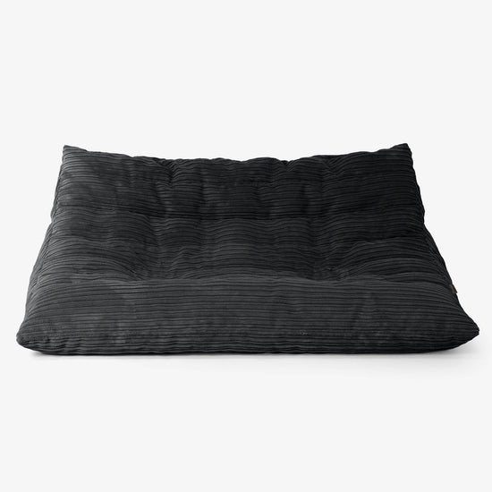Noah Sitzsack-Bodensofa - Cord Schwarz 01