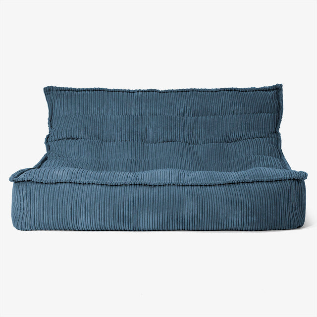 Oliver Sitzsack Bodensofa - Cord Marineblau 01