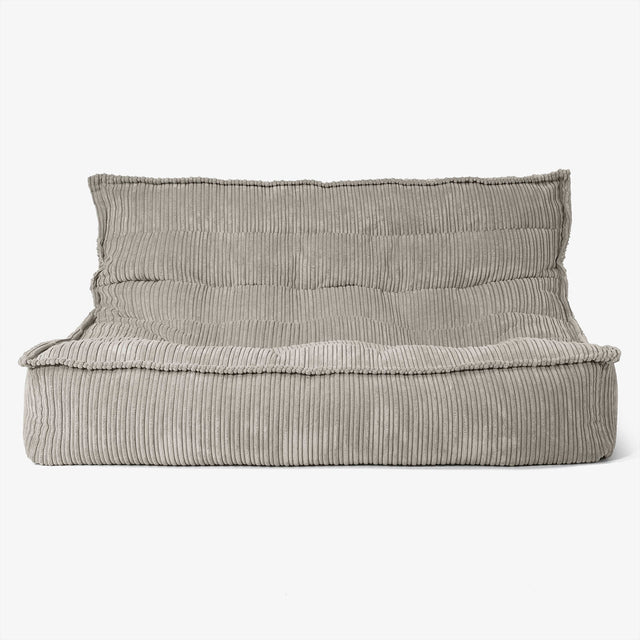 Oliver Sitzsack Bodensofa - Cord Nerzfarben 01
