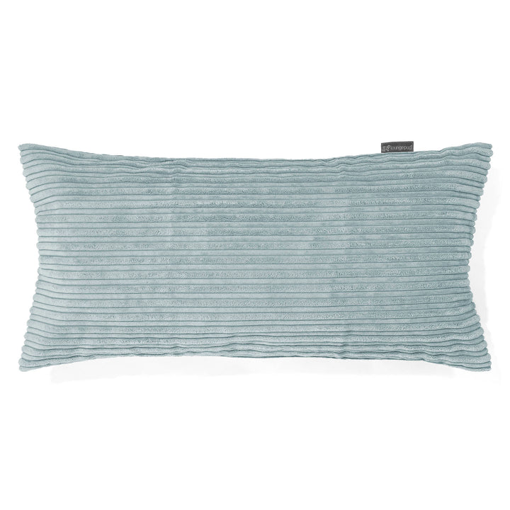 Lounge Pug Riesen Dekokissen / Sofa Kissenbezug 40 x 70cm Cord Mintgrün– Big Bertha Original DE