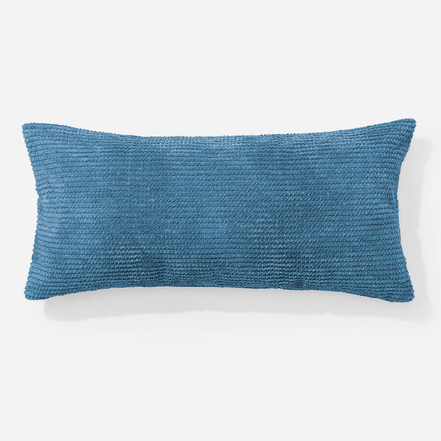 Riesen Dekokissen / Sofa Kissenbezug 40 x 70cm - Pom-Pom Himmelblau 01