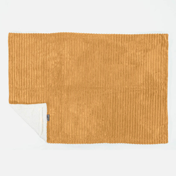 Sherpa-Decke - Cord Goldhonig 01