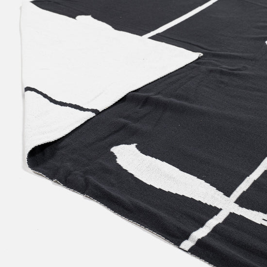 Kuscheldecke / Tagesdecke - Gestrickte Bird 03