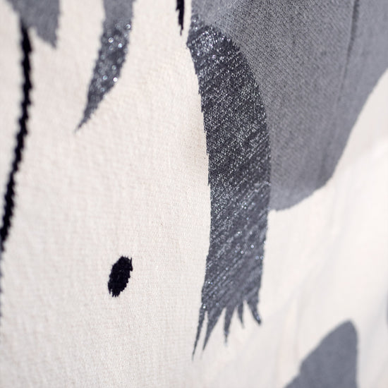 Kuscheldecke / Tagesdecke - Gestrickte Solo Einhorn 02