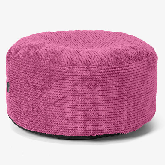 Sitzhocker mit Tablett - Pom-Pom Pink 02