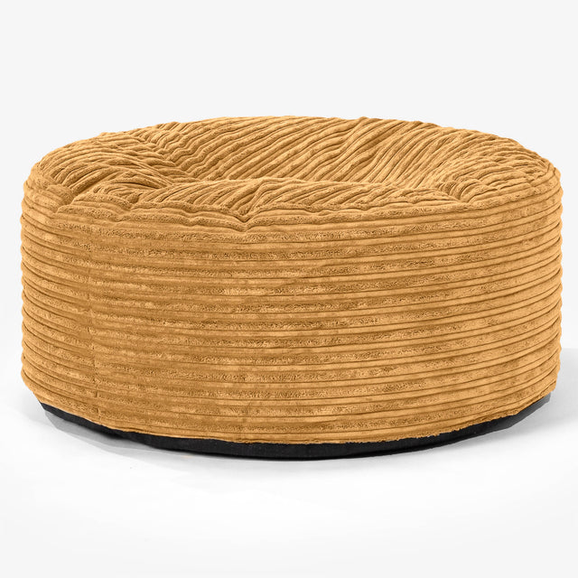 Sitzhocker Pouf - Cord Goldhonig 01