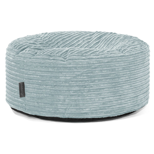 Sitzhocker Pouf - Cord Mintgrün 01