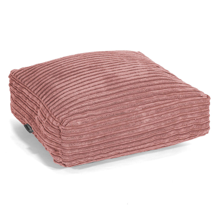 Lounge Pug Sitzkissen Cord Pfirsich– Big Bertha Original DE