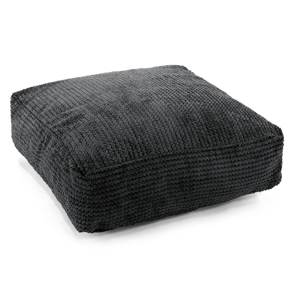 Sitzkissen - Pom-Pom Schwarz 01