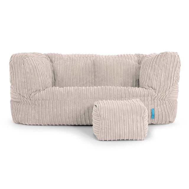 Kindersofa Albert 2-6 jahren - Cord Elfenbein 02