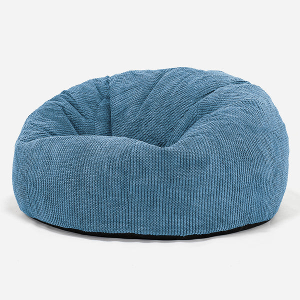Sitzsack Sofa - Pom-Pom Himmelblau 01