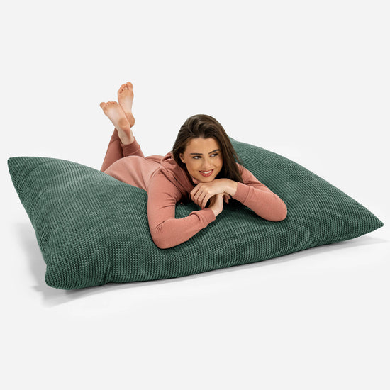 Sitzsack XXL - Pom-Pom Moosgrün 03